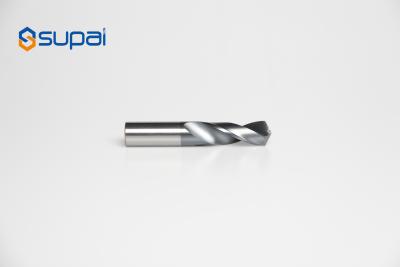 China Wear Resistance CNC Milling Drill / Solid Carbide Drills Twist Drills For Steel for sale