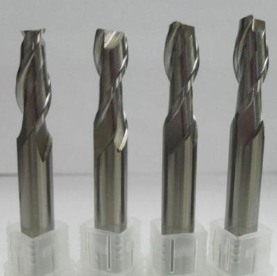 China 1/4 Inch 2 Blade Fully Ground HSS End Mill Anti Vibration for sale
