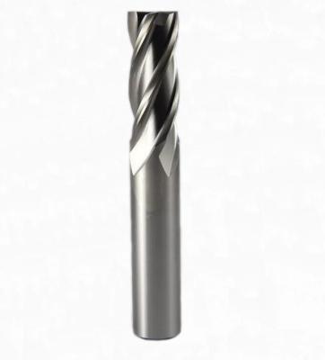 China M42 High Speed Steel Milling Cutter Powder High Speed Steel End Mill 4 Flutes for sale