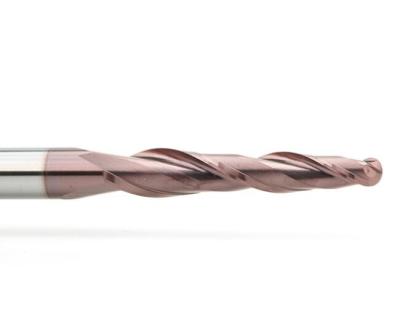 China 2 Flutes Solid Carbide Tapered End Mill Wood Tapered Milling Cutter Bit for sale