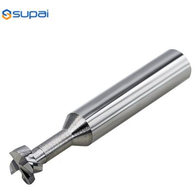 China Profile CNC End Mills Dovetail Groove Milling Cutter For Aluminium for sale