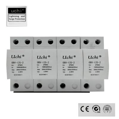 China Multilayer Graphite Ignition Structure Type I Surge Protection Device SPD Iimp 25kA for sale
