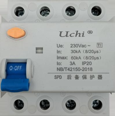 Chine Le disjoncteur de protecteur de montée subite Ul94-V0 avec 60KA la capacité de courant dérivé à vendre