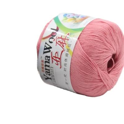 China New arrival hot price super soft fancy 50g/roll 100% flax linen Yarn for crochet for sale