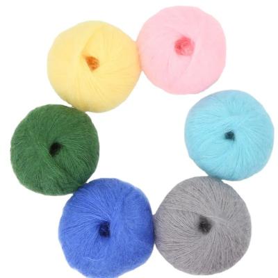 China hot sale knitting mohair yarn cone weaving and crochet mohair wool yarn for sweaters for sale