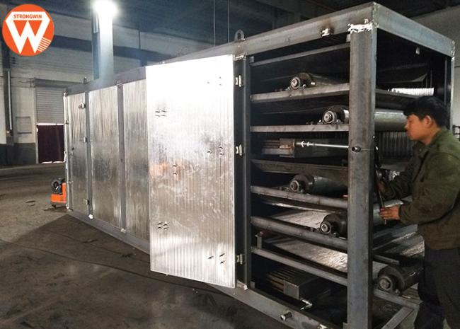 fish feed dryer machine