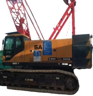 China Buy Used Crawler Crane 55 ton SANY SCC550E with Strong Power in Shanghai for sale