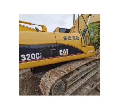 China CAT 320C 320CL 320D Caterpillar Used Wheel Excavator Excavating Machinery for sale