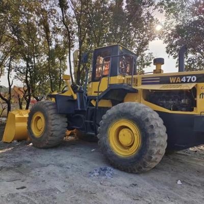 China WA 470 Komatsu Used Front End Loader Used Wheel Loaders Powerful for sale