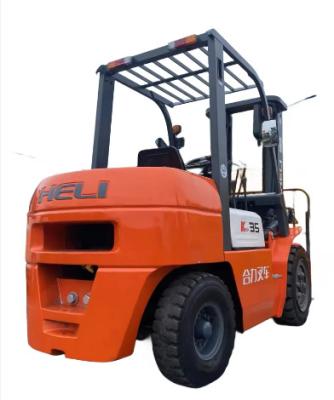 China HELI 3500kg Second Hand Electric Forklift Pre Owned Forklifts EPA Certified for sale