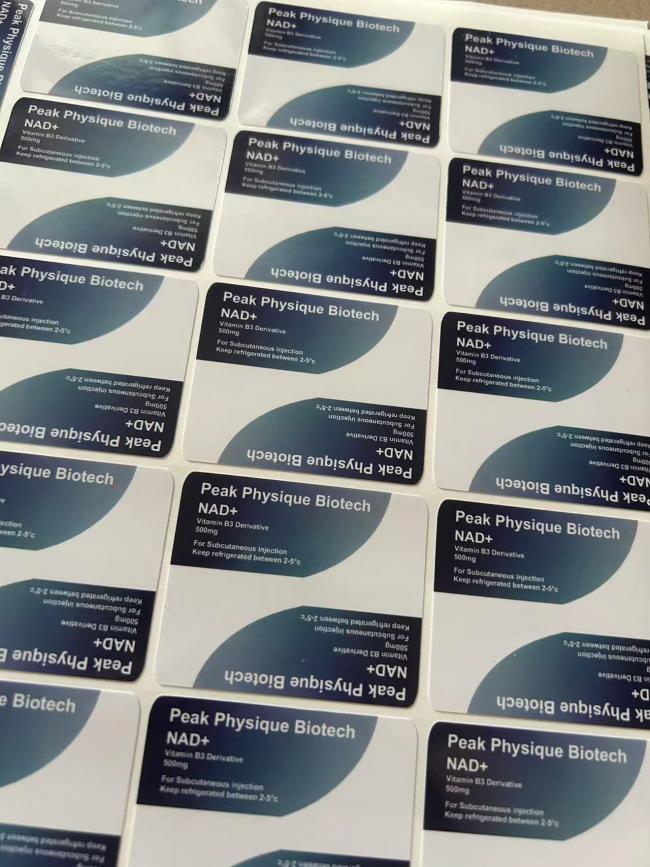 Tirze Patide vial label design sample 3
