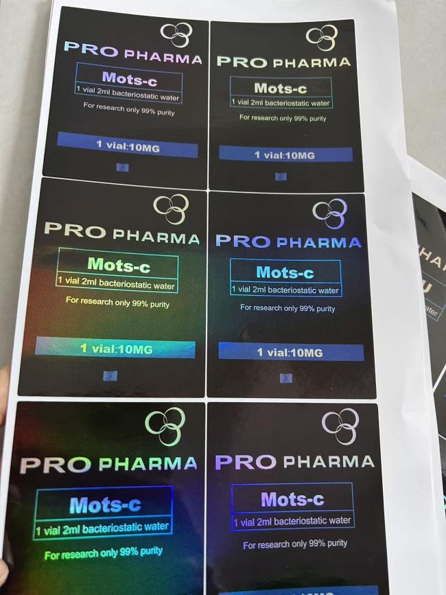 Diamond Pharma 10ml vial label sample 3