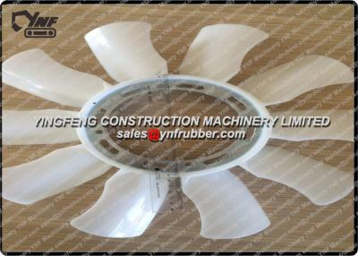 China Aspas del ventilador de enfriamiento del motor del radiador plástico para el gato 320D del excavador en venta