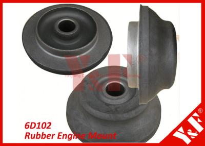 China 6D102 Rubber with Metal Flexible Engine Mounts Excavator Replacement Parts for sale