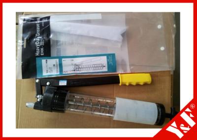 China 500cc / 600cc Transparent Clear Tube Grease Guns Cystle viewing for Construction Machines for sale