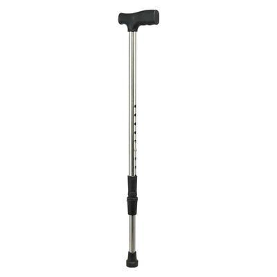 China Free Standing 4 Legs Single Leg Walking Stick Stainless Steel Anti Tripping for sale