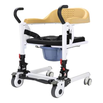 China Multi function Electric Patient Transfer Automatic Chair Commode for sale