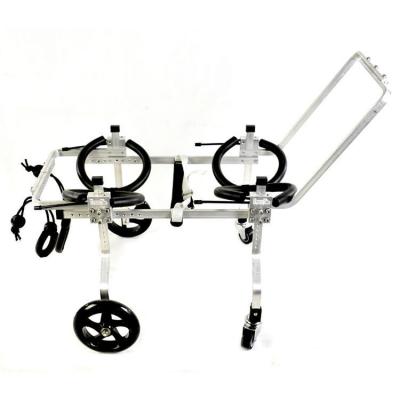 China Disabled Pet Wheelchair Adjustable  Pet Walker Wheelchair Rehabilitation for sale