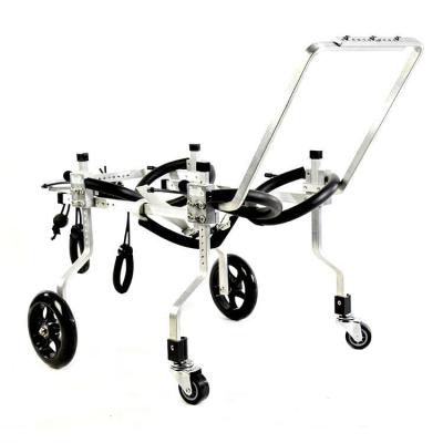 China Disabled Adjustable Dog Wheelchair Walker Wheelchair  Cart For Elder for sale