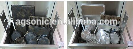 Large Tank Commercial Stainless Steel Soaking Tank With Lift Degreaser Cleaning Cookware Oven Racks 388L