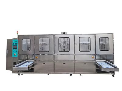 China Linha automática completa da máquina da limpeza ultrassônica para instrumentos plásticos à venda