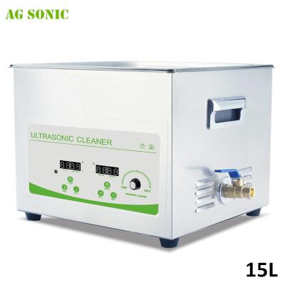 China 15L Laboratory Benchtop Ultrasonic Cleaner For Blood / Protein / Contaminants for sale