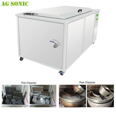 China Deep Hot Water Ultrasonic Cleaning Machine for Catering Mobile Cleaning Services with Casters for sale