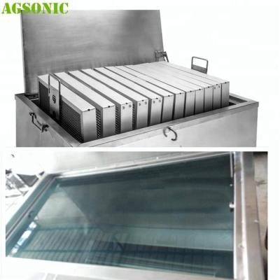 China Food industry Cleaning Machine for Oven Tray Pizza Pan with Ultrasonic and Heating System for sale