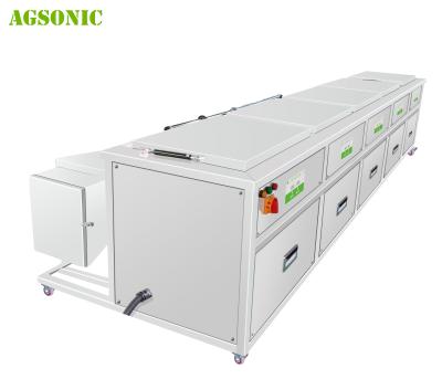 China Truck Parts Car Parts / Car Engine Ultrasonic Cleaner, Ultrasonic Washing Machine With Rising Drying Tank for sale
