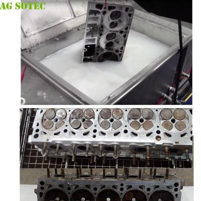 China Máquina marina del lavado del ultrasonido del motor de culata del motor con el aceite que recicla la máquina en venta