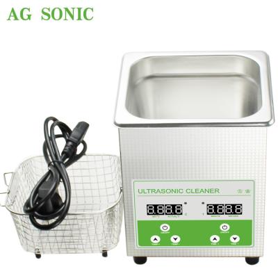China Ultrasonic Cleaner  Sonic Bath 2l Household Use Jewelry Polishing Electronic Jewelry Cleaner for sale