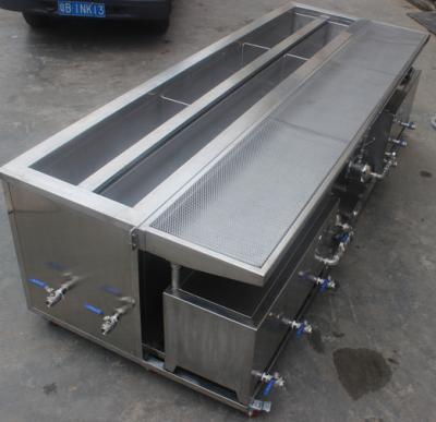 中国 移動式超音波ブラインドのクリーニング機械 SUS304 足車との長い 10 フィート 販売のため