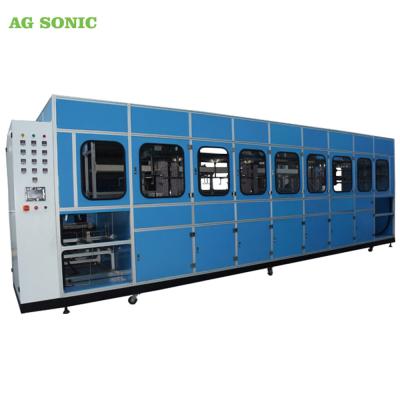 China Mechanical Arm 40khz 1200W ultrasonic parts cleaner SUS316L for sale