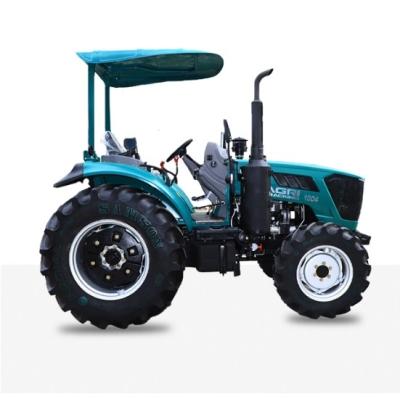 China Equipo de tractores agrícolas de 50 CV Tractor de huerto 4WD Tractores pequeños con tracción a cuatro ruedas en venta