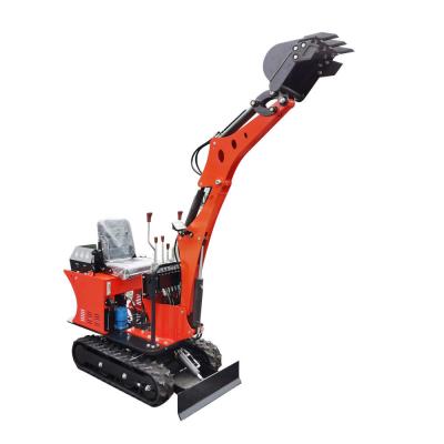 China 7.6kw Mini Excavator Small Digger 0.8 Ton Kubota Engine Mini Loader Machine for sale