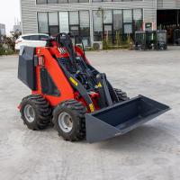 Quality CE Loader Machine Four Wheel Drive Loader 13.5HP Small Front End Loader Mini for sale