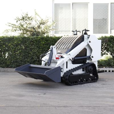 China 17.2kw Mini Loader Machine Disesel Crawler Micro Skid Steer Loader With Big Flow Hydraulic Valve for sale