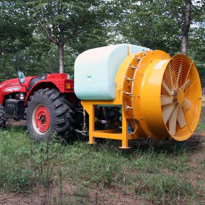 Китай Подвеска Маленький садовой распылитель воздушный туманный вентилятор трактор оборудование для распыливания пестицидов продается