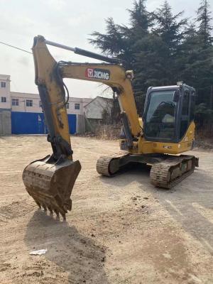 China 6.5 Ton Excavator Digger  Small Used Excavator Xcmg 2022 XE65DA Used Excavator For Sale en venta
