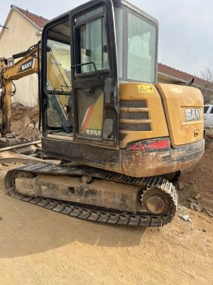 China Good Condition Excavator Digger Sany 55 Used Excavator  Original Sany 55 Sany Mini Excavators For Sale for sale