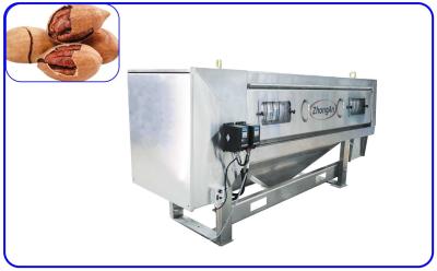China Fast Speed Nut Sheller Machine 380V Stainless Steel Pecan Shell Separator for sale