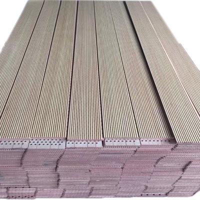 China OEM MDF Acoustic Board Soundproof Wood Panels 12mm Thickness for sale