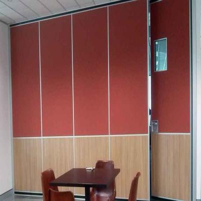 China Decorative Acoustic Accordion Room Divider Floor to Ceiling Mounted for sale