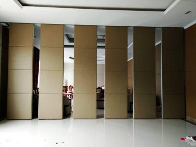 China Aluminium Hardware Retractable Sliding Partition Walls For Banquet Hall for sale