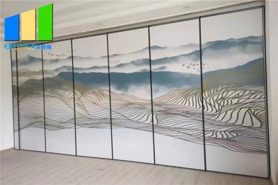 China 65 MM Thick Moveable Acoustic Partition Wall No Floor Track for sale