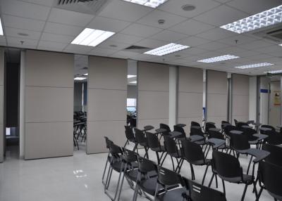China Plywood Meeting Room Hanging Sliding Door Banquet Hall Partition Wall for sale