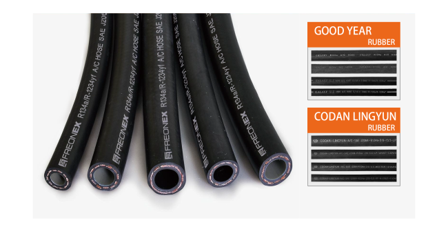 Close-up of Audi A6 C6 AC Pipe Connection Points