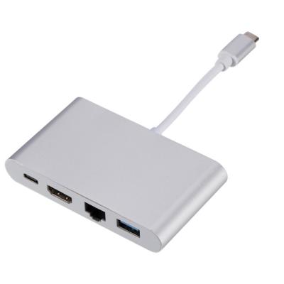 China Wireless 3 In 1 Powered Multifunction USB 3.0 HDMI Hub TPE Aluminum Alloy for sale