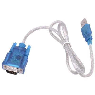 China Un varón al cable de extensión serial del puerto de USB del varón RS232 DB9 en venta