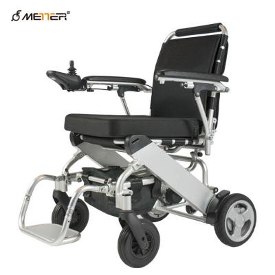 China Aluminium Alloy Folding Electric Wheelchair With Brushless Motor 180W*2 for sale